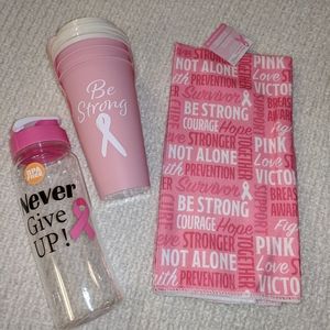 NWT! Breast Cancer Awareness Kitchen Bundle